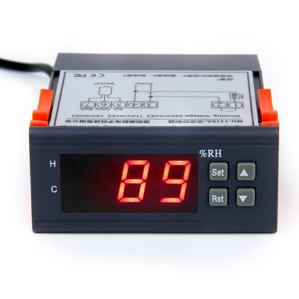 Mini Digital Air Humidity Control Controller MH13001 10A 220V