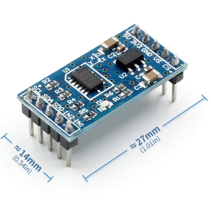 ADXL345 Acceleration Sensor Module for Digital Angles