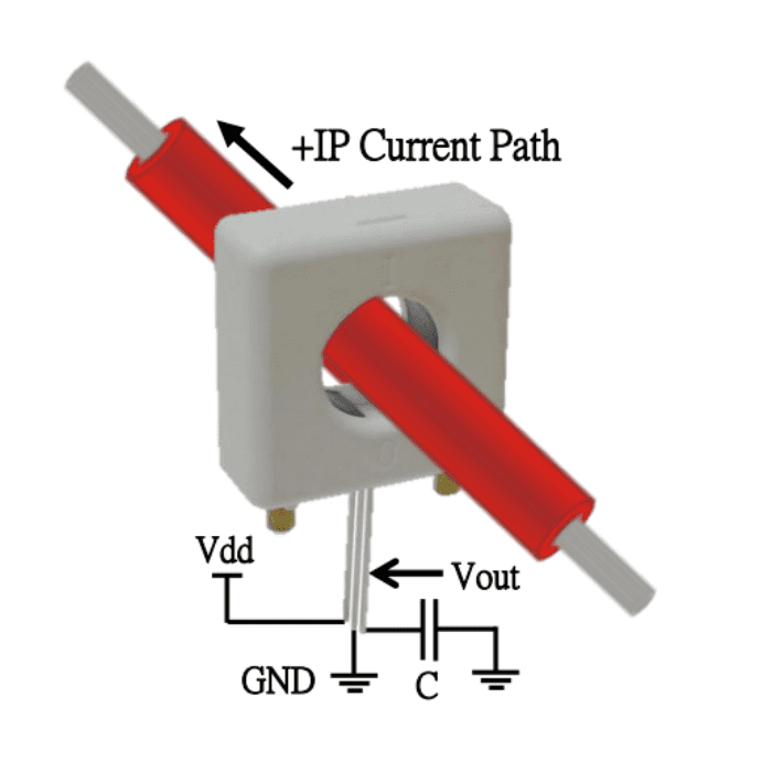 Initial Hall Effect-based Current Sensor WCS1500 (0-200A)