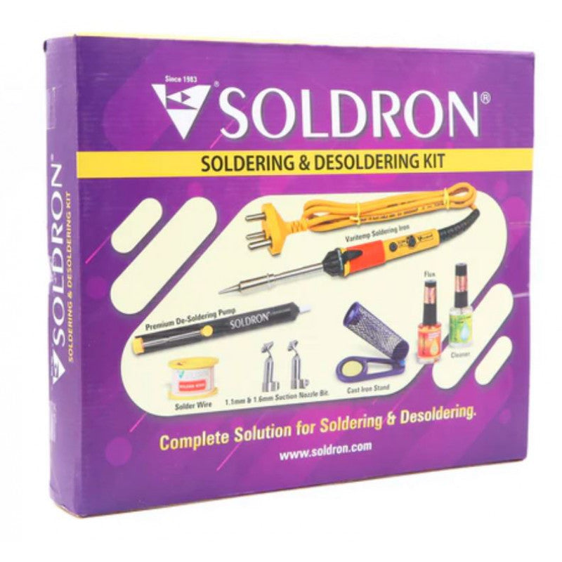 Soldering and Desoldering Kit Soldron